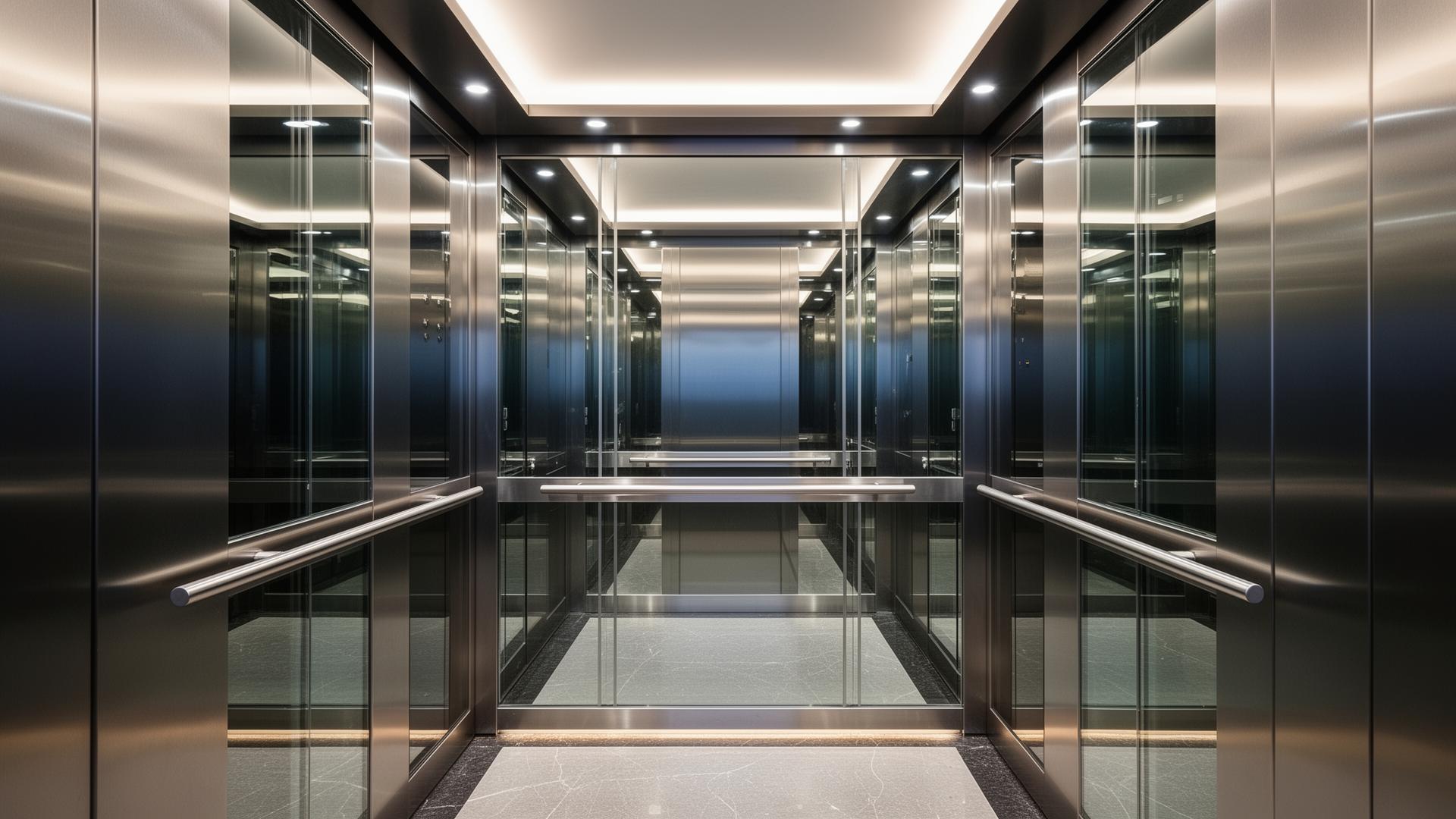 Premium elevator interior